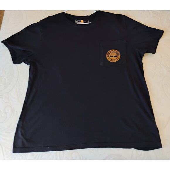 XL Navy Blue Timberland T Shirt. Adventures Everywhere. Timbs. Plus Size. - Picture 5 of 9